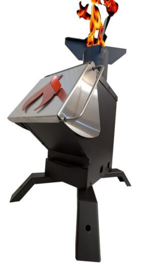 Bullet Proof 50 BMG Gasifier Rocket Stove Emergency Tent Heater