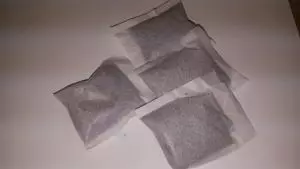 Activated Coconut Charcoal packets for VOC from water distiller