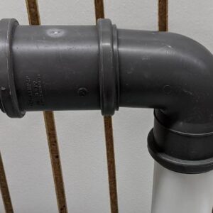 Poo pod venting elbow